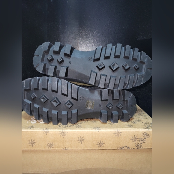 Free People Goldie Lug Lace Up Combat Boots - Picture 5 of 7